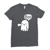 boo... Ladies Fitted T-Shirt