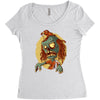 zombie new Women's Triblend Scoop T-shirt