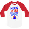 grover hello 3/4 Sleeve Shirt