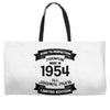 Premium Vintage 1954 Weekender Totes