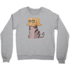 cat in the box! Crewneck Sweatshirt