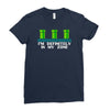 definitely in my zone Ladies Fitted T-Shirt