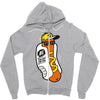 too hot for you Zipper Hoodie