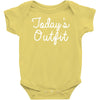 today's outfit Baby Onesie