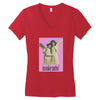 fdfsfsfs Women's V-Neck T-Shirt