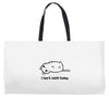 i can't adult today Weekender Totes