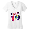 team 10 Women's V-Neck T-Shirt