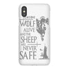 thrones wolf iPhoneX