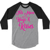 this mom hugs kiss es 3/4 Sleeve Shirt