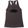 evolve t shirt small funny evolution science atheist darwin atheism fi Racerback Tank
