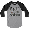flippin awesome cooking greeting 3/4 Sleeve Shirt