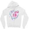 chicken permission1 Zipper Hoodie