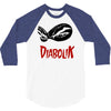 diabolik fumetto manga 3/4 Sleeve Shirt
