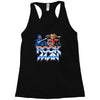 rock man Racerback Tank