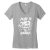 death to summer Women's V-Neck T-Shirt
