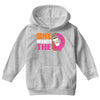 She Wants The D - Dunkin Donuts Youth Hoodie