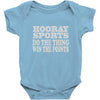 hooray sports win points Baby Onesie