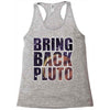bring back pluto Racerback Tank