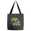 I Don't Care How Many Miles Per Gallon Tote Bags