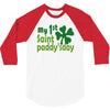 my 1st saint paddyday 3/4 Sleeve Shirt