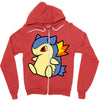 typhlosion pokedoll Zipper Hoodie