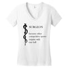 surgeon Women's V-Neck T-Shirt