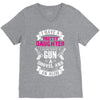 I Have A Pretty Daughter Gun A Shovel And An Alibi V-Neck Tee