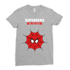 Superhero On The Way Ladies Fitted T-Shirt