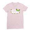 mardi gras Ladies Fitted T-Shirt