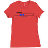 coole geek t shirts loading nerd admin computer pc big bang theory fun Ladies Fitted T-Shirt