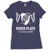 river plate de argentina futbol soccer Ladies Fitted T-Shirt