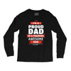 proud dad son Long Sleeve Shirts