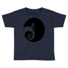nightmare before christmas black logo Toddler T-shirt