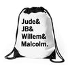 Jude JB Willem Malcolm Drawstring Bags