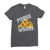 Pizza Bitch Ladies Fitted T-Shirt