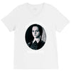 on wednesdays we wear black V-Neck Tee
