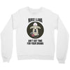 nurse lama Crewneck Sweatshirt
