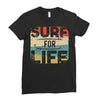 surf for life Ladies Fitted T-Shirt