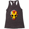 iron skull Racerback Tank