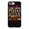cut into pizzas iPhone 8 Plus