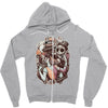 nightmare de los muertos Zipper Hoodie