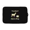 vacation, alpaca bag Laptop sleeve