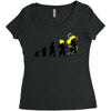 goku evolution (black) Women's Triblend Scoop T-shirt