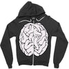 male brain Zipper Hoodie