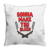 gonna make you bleed Throw Pillow