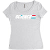 science a real american hero Women's Triblend Scoop T-shirt
