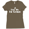 trust me, i'm german Ladies Fitted T-Shirt