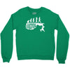 climbing evolution Crewneck Sweatshirt
