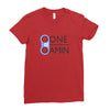 gone gamin logo Ladies Fitted T-Shirt