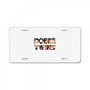 Dobre Twins Photo License Plate